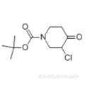 Acide 1-pipéridinecarboxylique, ester 3-chloro-4-oxo, 1,1-diméthyléthylique CAS 815575-86-1